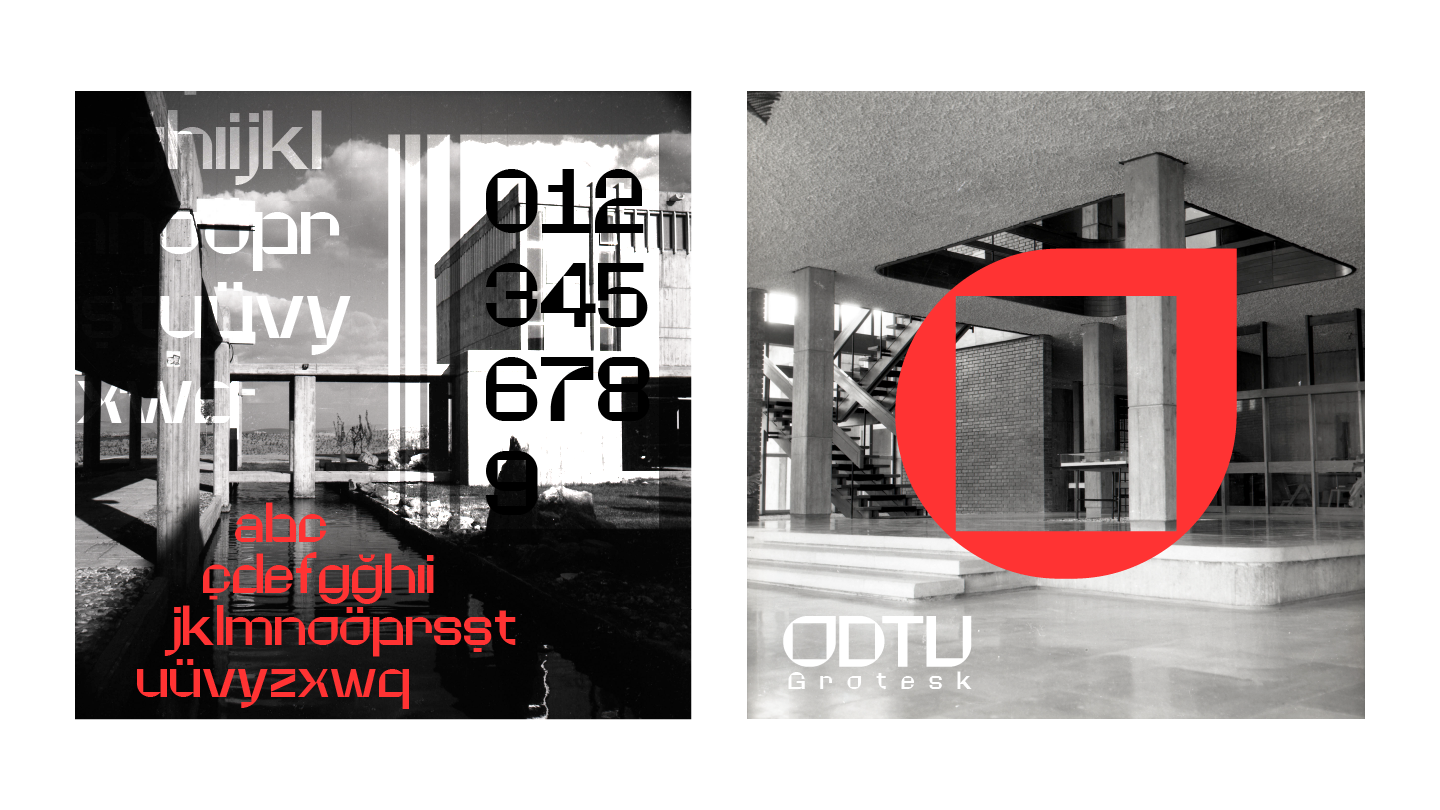 ODTÜ Grotesk Font Tanıtım 4
